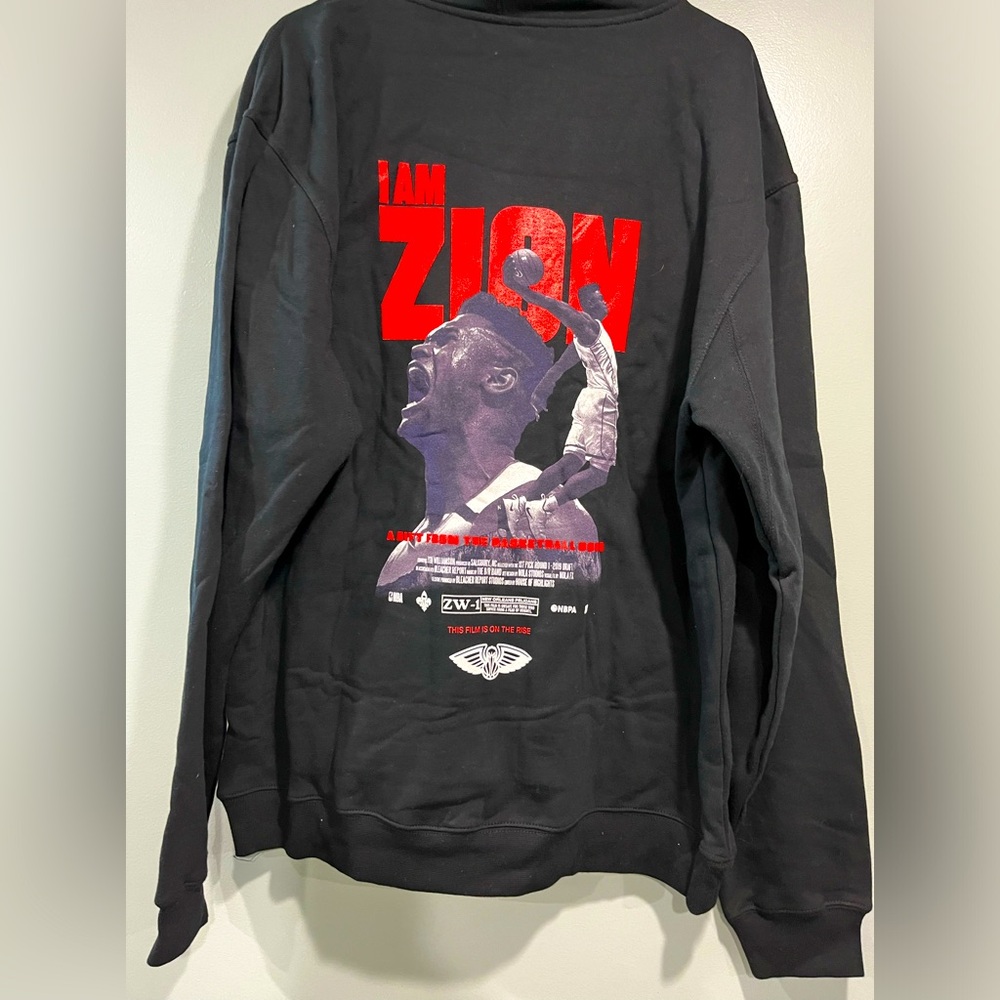 NWT I Am Zion Pullover Bleacher Report Hoodie Size Large